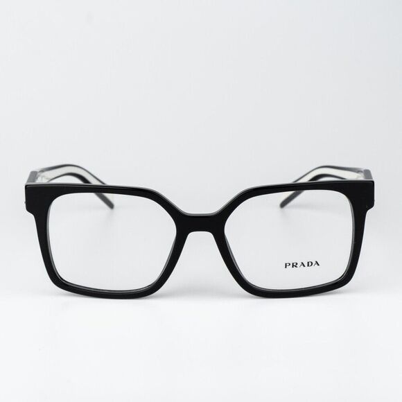 Prada Women Eyeglasses Black Square PRB03V 16K1O1 NEW AUTHENTIC main image 6